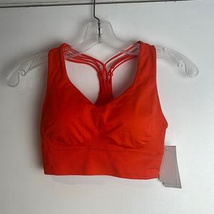 Profit orange sport bra